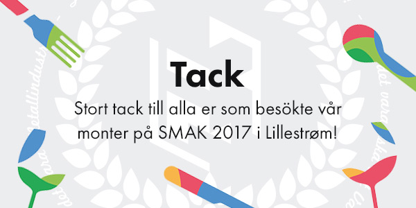 Tack - Stort tack till alla er som besökte vår monter på SMAK 2017 i Lillestrøm.